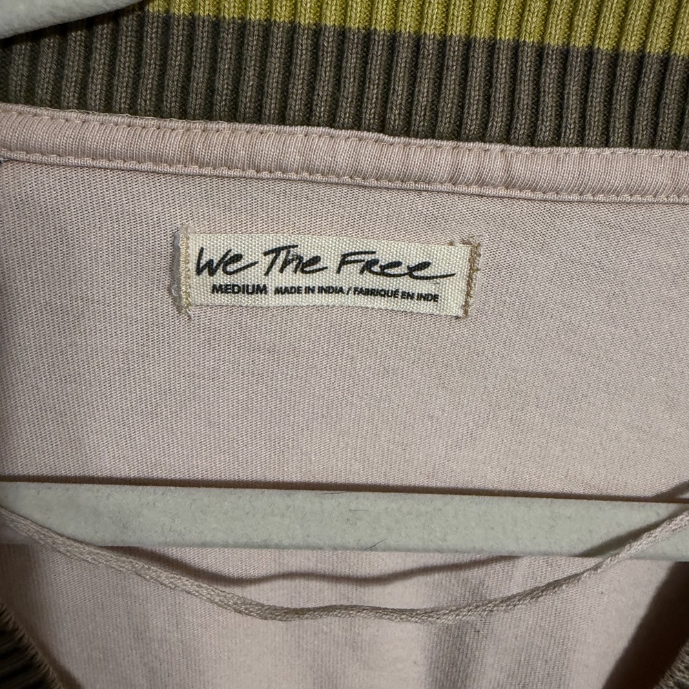 We The Free Multicolor Patchwork Button Down Shir… - image 4